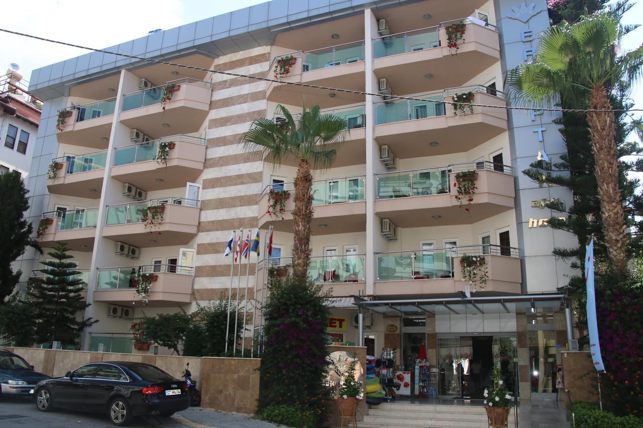 Erkaptan Apart Hotel Alanya Exterior foto