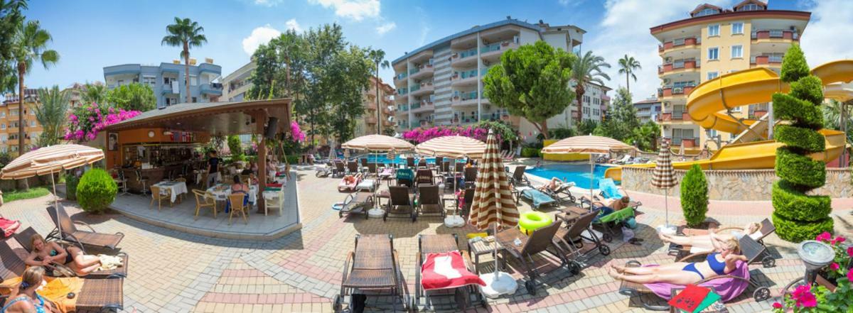 Erkaptan Apart Hotel Alanya Exterior foto
