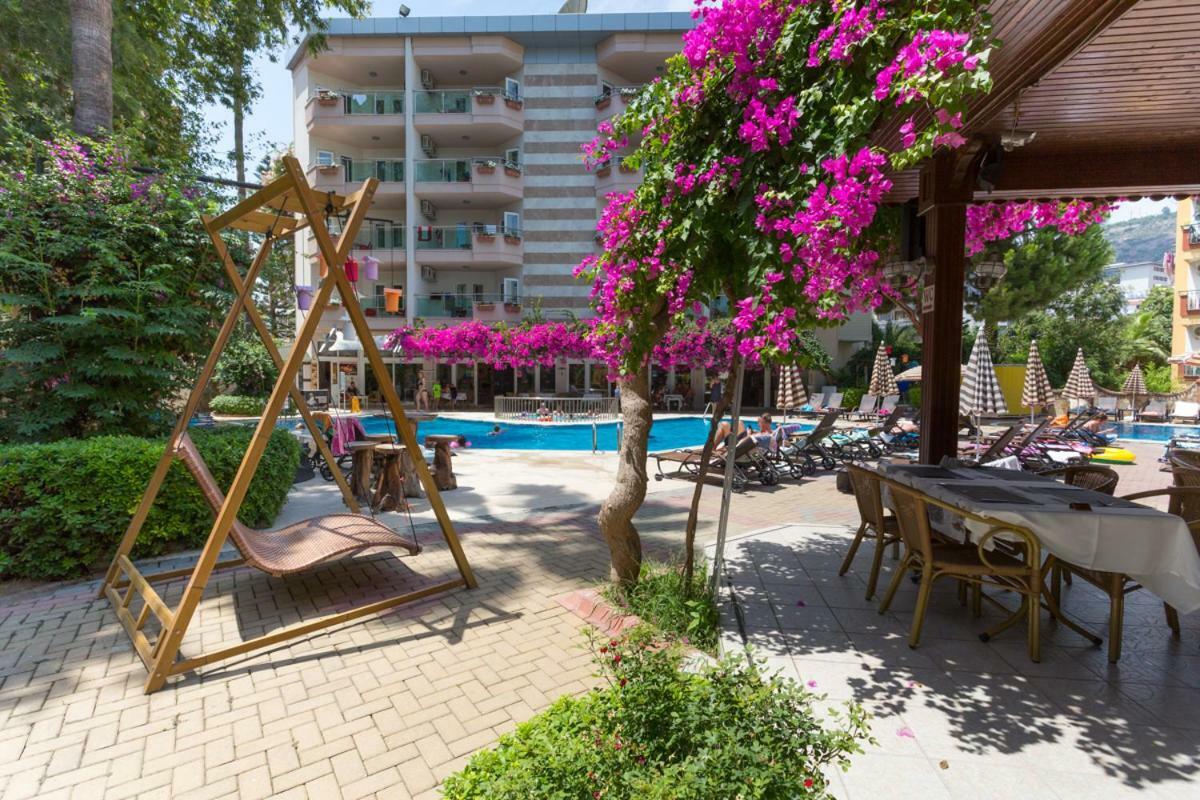 Erkaptan Apart Hotel Alanya Exterior foto